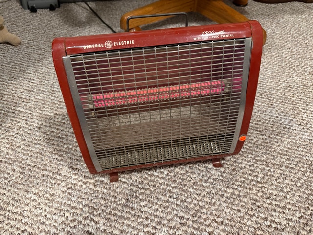 General Electric 1500 Watt Heater