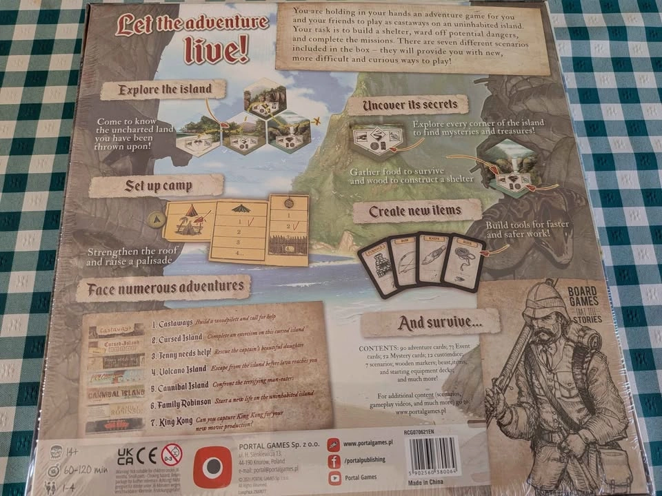Robinson Crusoe Adventures on the Cursed Island Board Game - photo 2