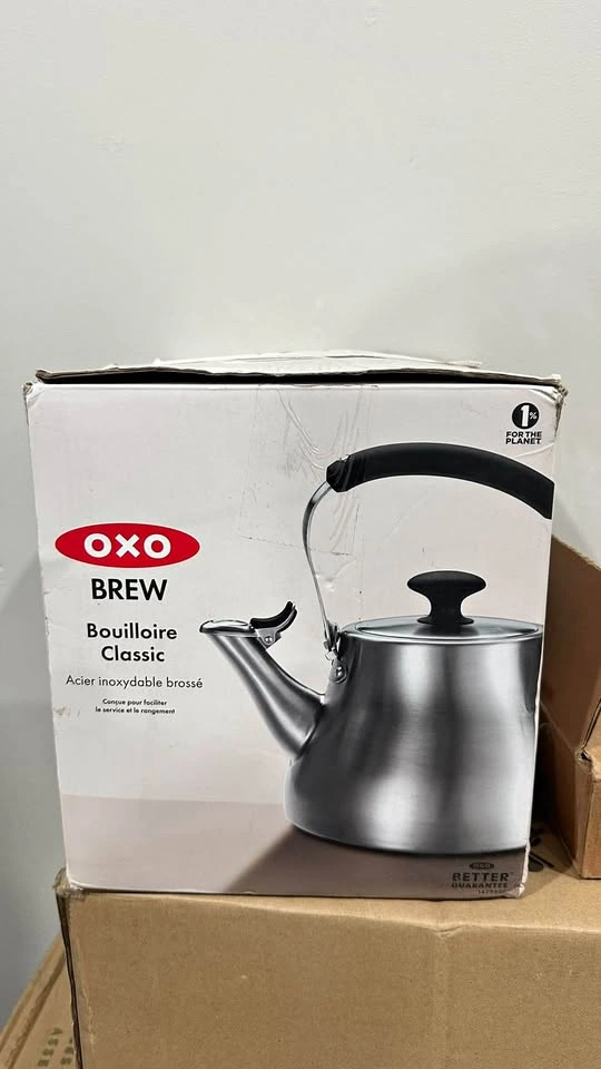 OXO Brew Classic Whistling Tea Kettle