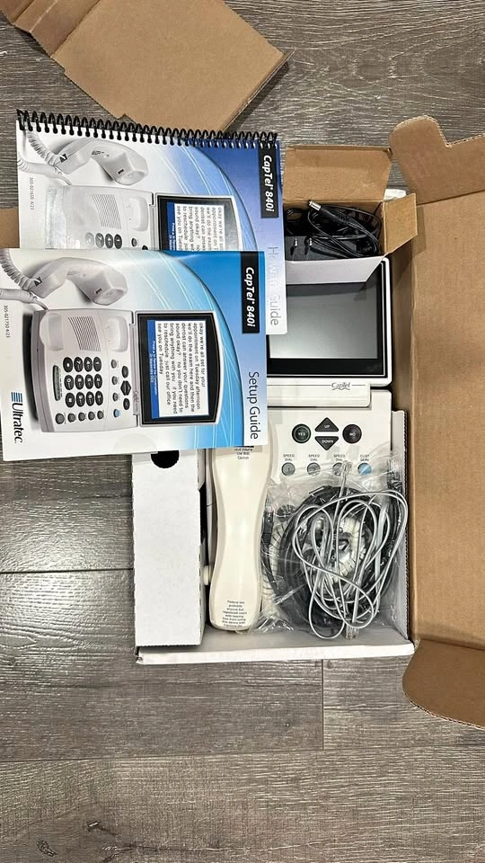 CapTel 840i Real-Time Closed Captioned Telephone