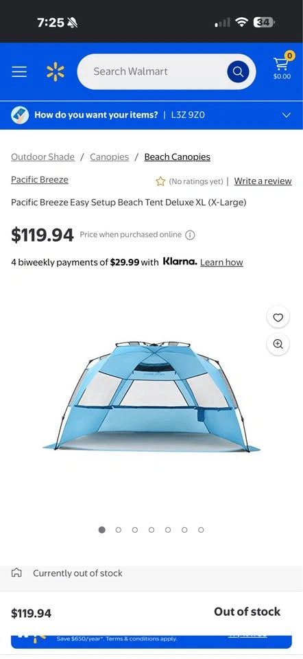 Pacific Breeze Deluxe Beach Tent - photo 2
