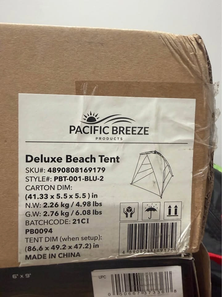Pacific Breeze Deluxe Beach Tent - photo 3