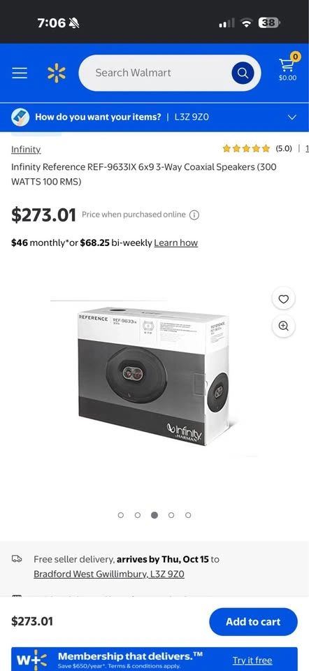 Infinity Reference REF-9633ix 6" x 9" 3-Way Car Speakers - photo 4