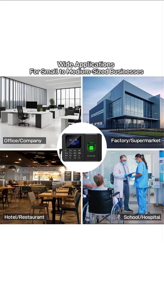 Fingerprint Time Clock Attendance Machine KU067 image indicator(8)