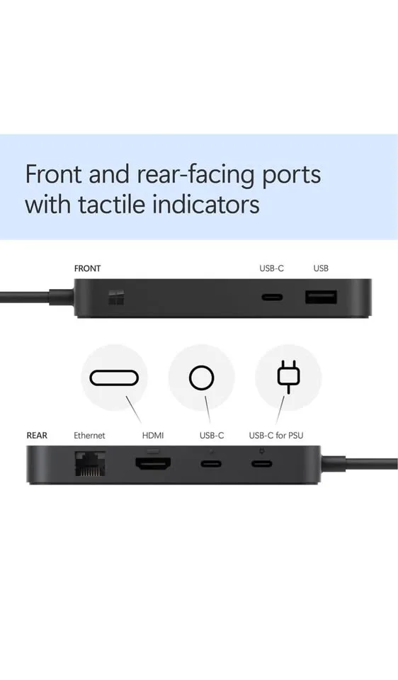Microsoft Surface Expansion Dock – USB-C Hub image indicator(5)