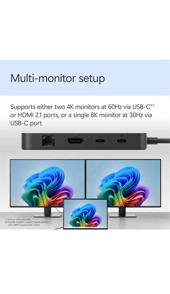 Microsoft Surface Expansion Dock – USB-C Hub image indicator(6)