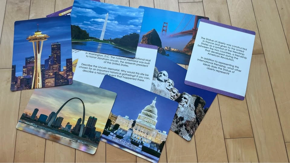 Educational activity Writing Prompts: Landmarks Grades 4–6 - photo 2