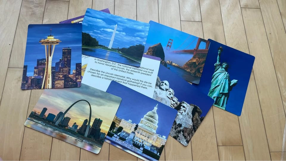 Educational activity Writing Prompts: Landmarks Grades 4–6 - photo 3