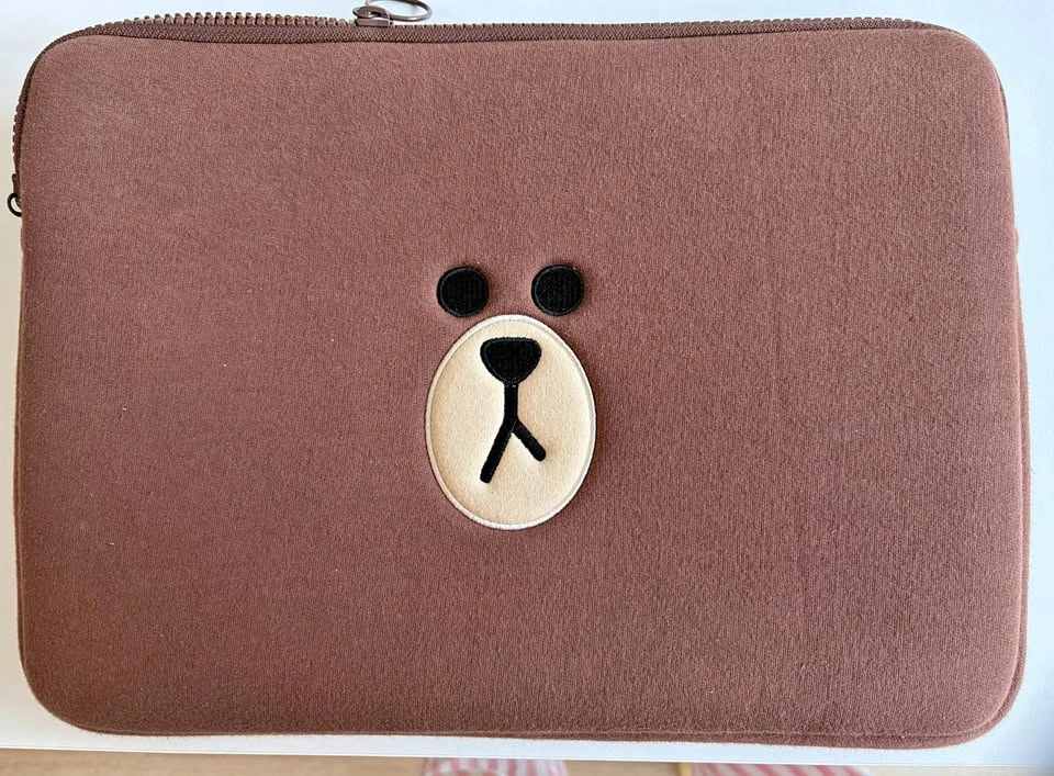 LINE FRIENDS BROWN Padded Laptop Sleeve – 13inch