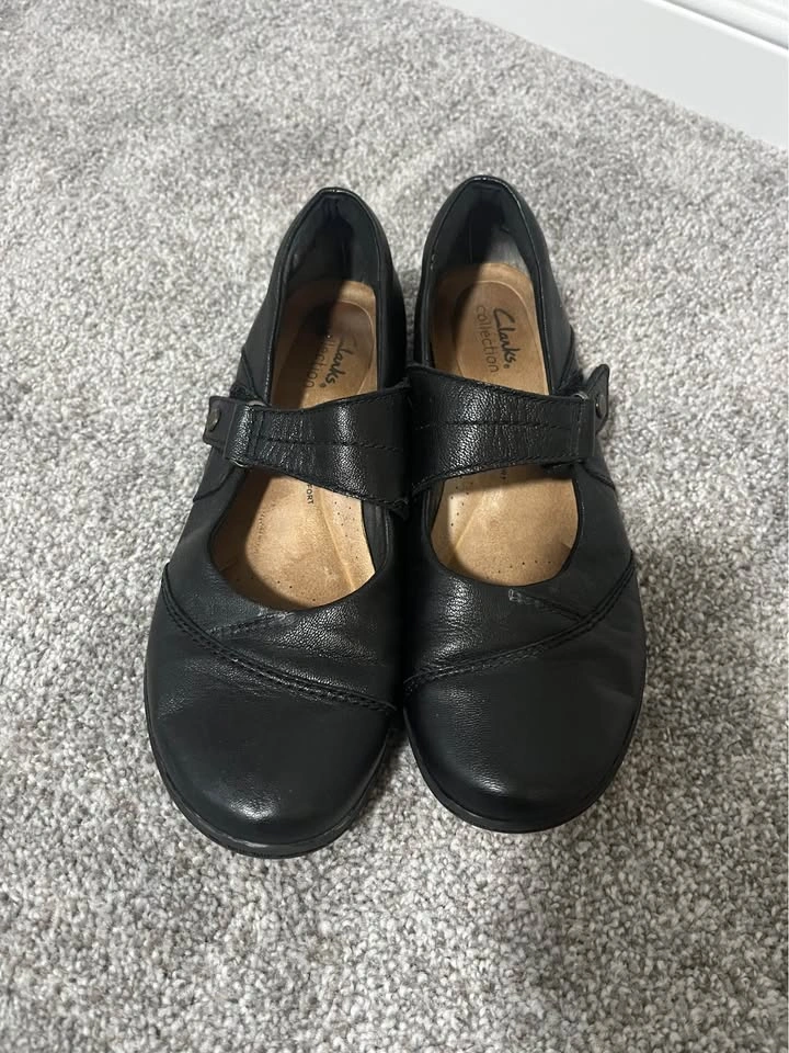 Black Clarks Collection Flats - photo 2