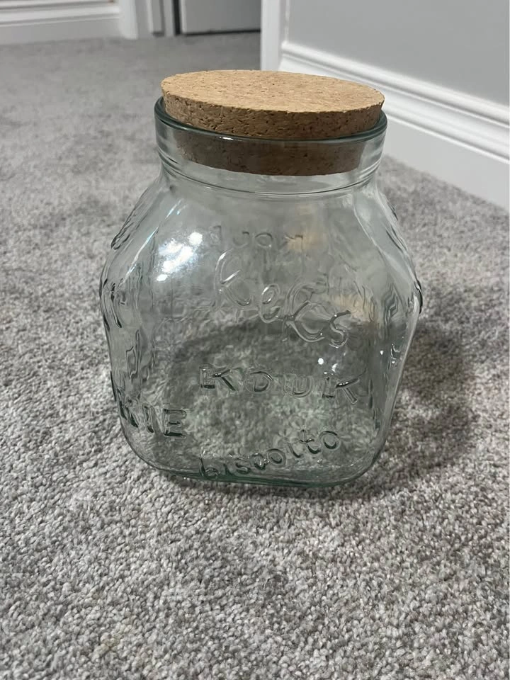 Glass Cookie Jar - photo 2