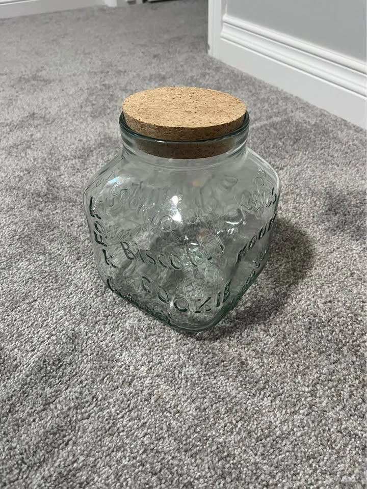 Glass Cookie Jar - photo 3