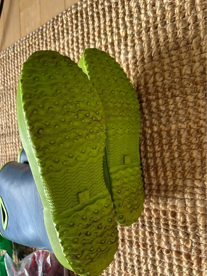PRIME II Navy Green Rain Boots Size 4 - photo 3