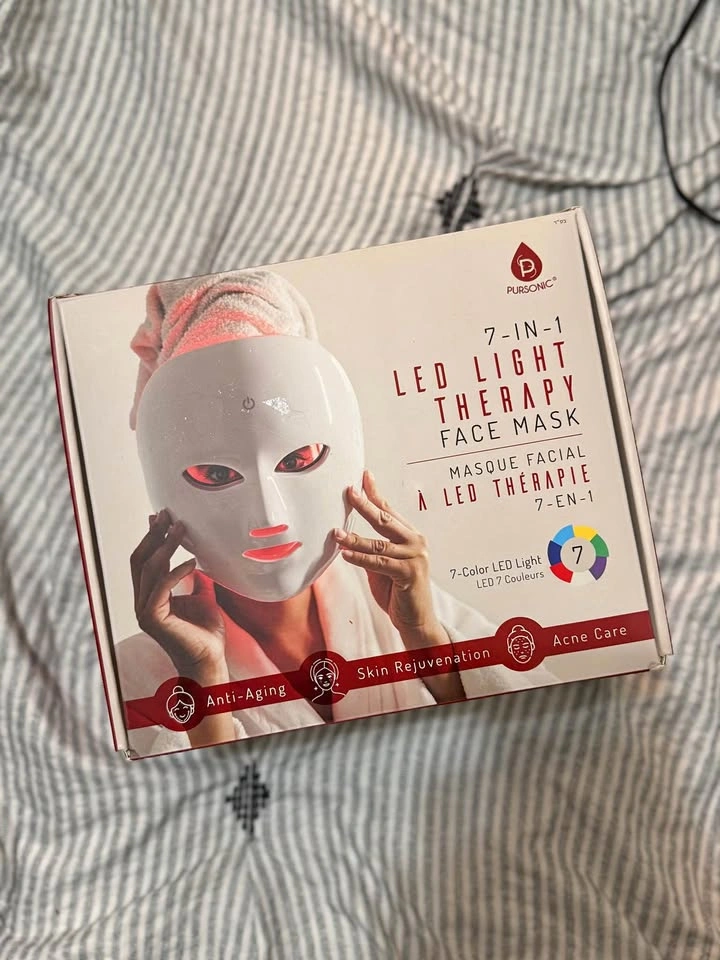 Pursonic 7-in-1 LED Light Therapy Face Mask