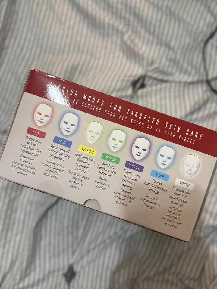 Pursonic 7-in-1 LED Light Therapy Face Mask - photo 4