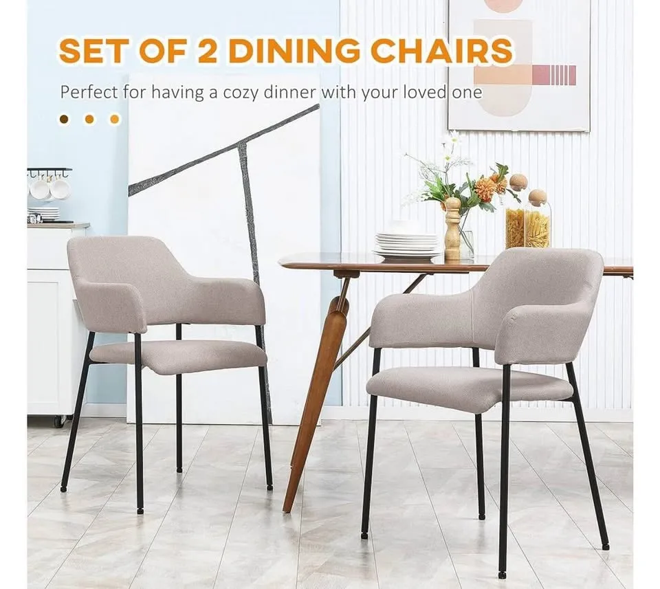 Modern Dining Chairs Set of 2 image indicator(3)