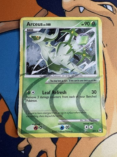 2009 POKEMON PLATINUM - ARCEUS #AR2 HOLO HP