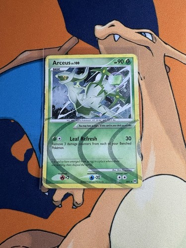 2009 POKEMON PLATINUM - ARCEUS #AR2 HOLO HP - photo 3