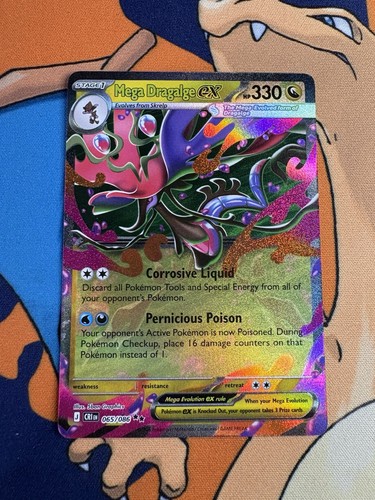 2026 Mega Dragalge EX Chaos Rising 65/86 NM
