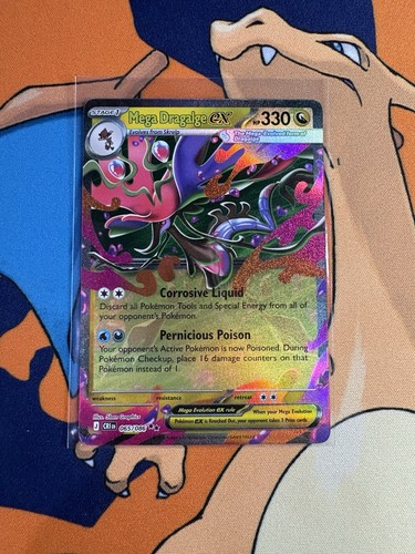 2026 Mega Dragalge EX Chaos Rising 65/86 NM - photo 3
