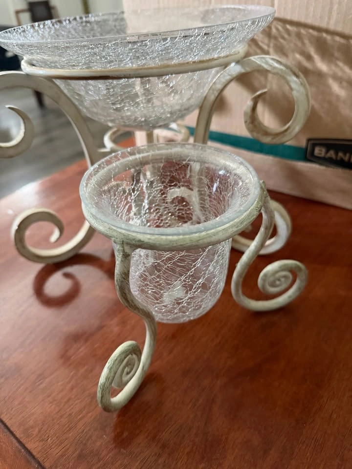 Decor Glass Potpourri vases, with a bag of potpourri - photo 5