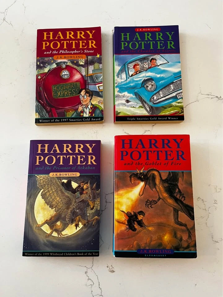 Harry Potter Bloomsbury Prints books 1-4 - photo 2