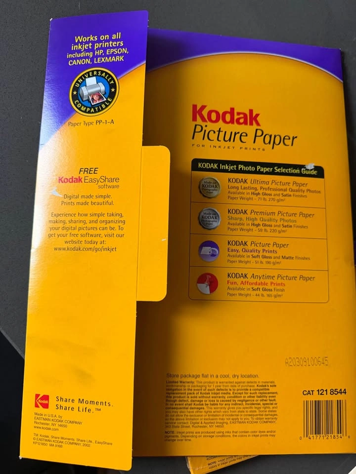Kodak Picture Paper for 8.5x11 and 4x6 pictures - photo 3