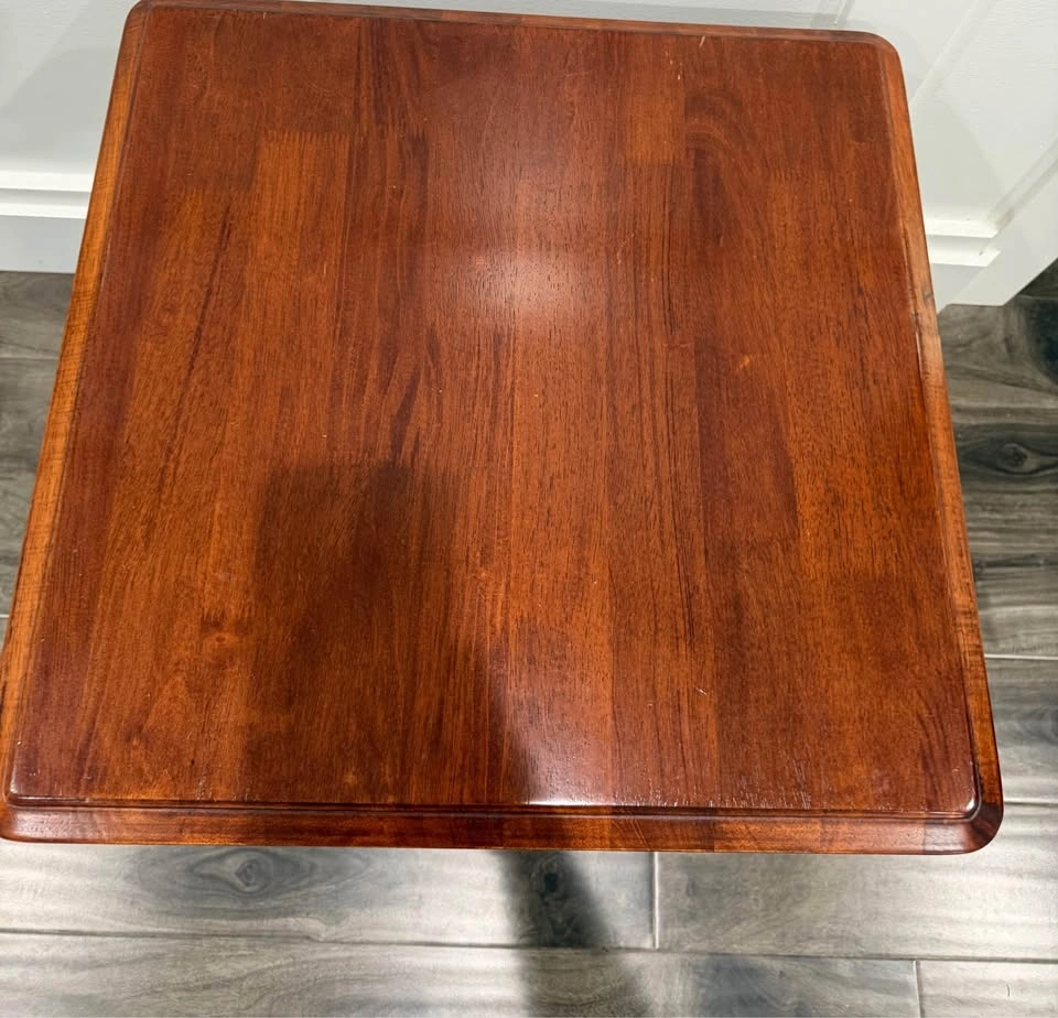 Wooden coffee table with 2 end tables - photo 3