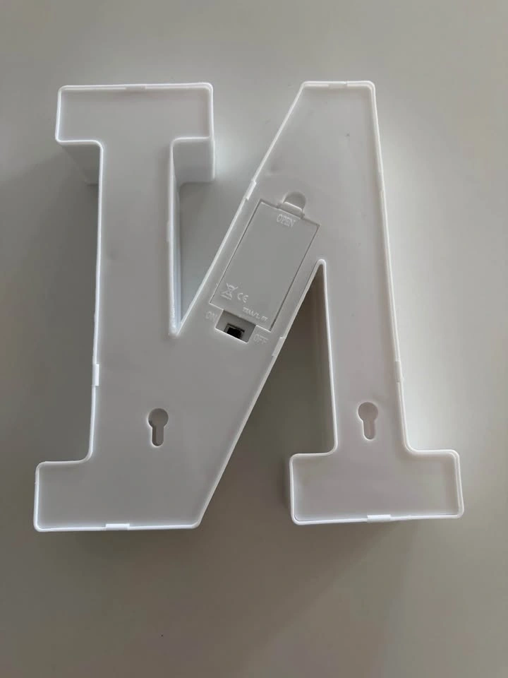 LED Letter Lights, Light Up Letters, Battery Powered - photo 5