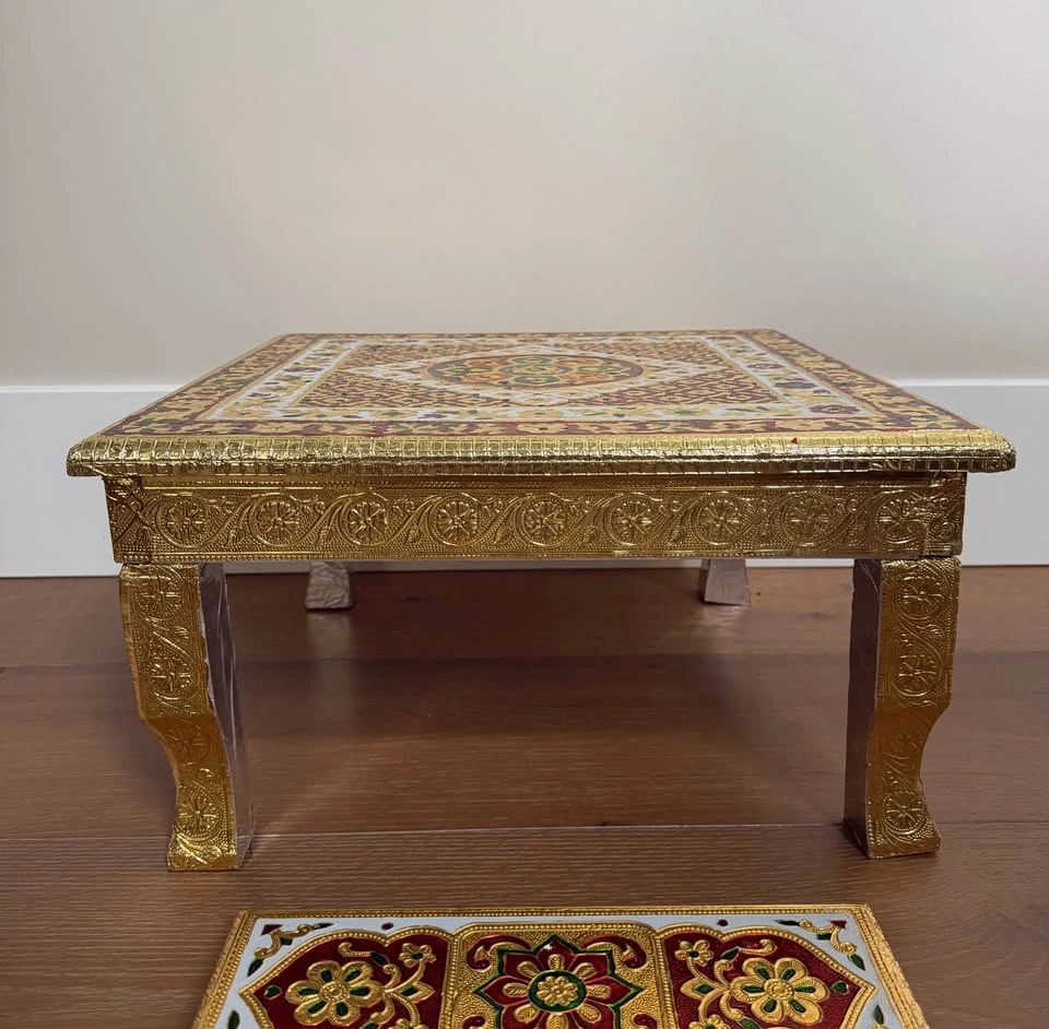 Mayian Bench and phatti (foot piece), brand new - photo 4
