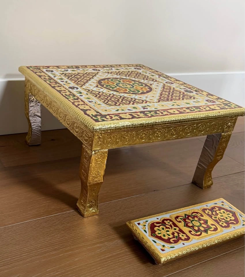 Mayian Bench and phatti (foot piece), brand new - photo 5