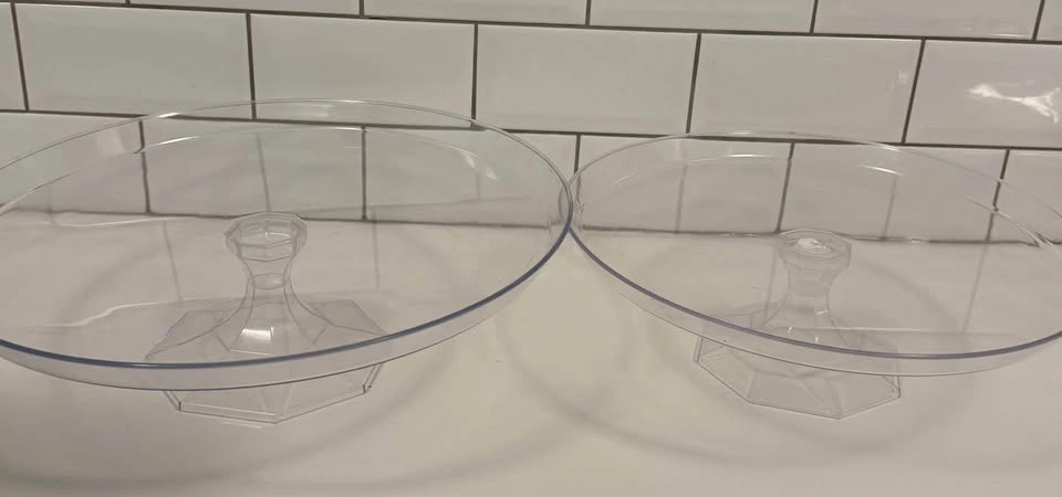 2 piece Clear cake or cupcake holder - photo 4
