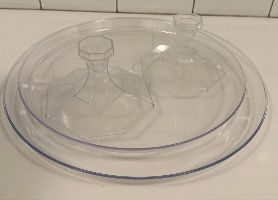 2 piece Clear cake or cupcake holder - photo 5