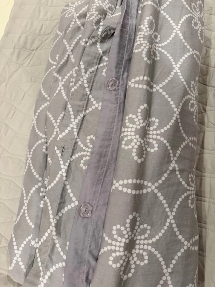 King Size 3 piece Duvet Set, comes with Duvet cover and 2 Pillow - photo 2