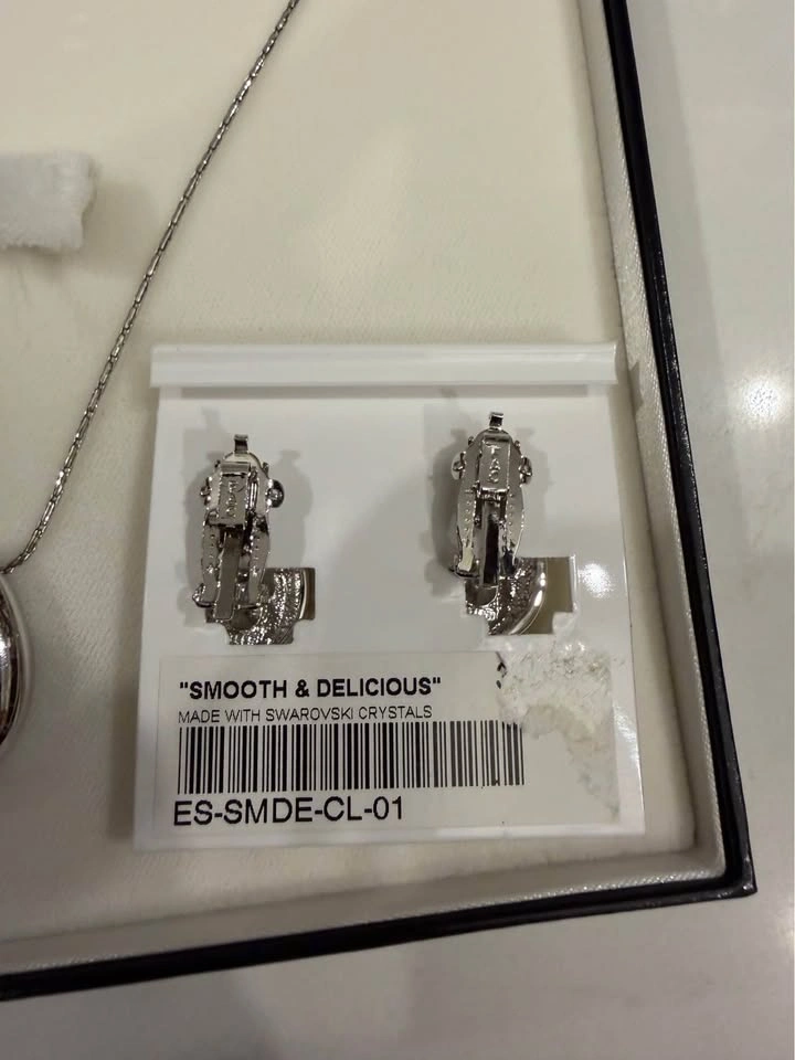 Fifth Avenue Necklace/Earring Pendat Set with 14kt post - photo 3