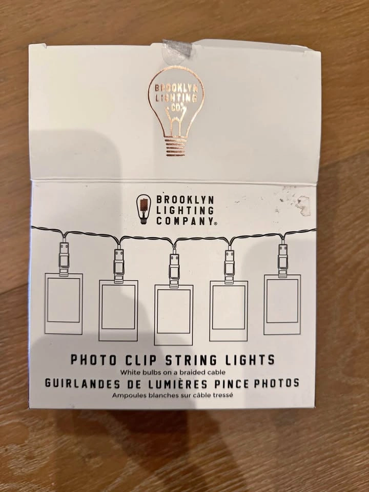 Photo Clip String Lights