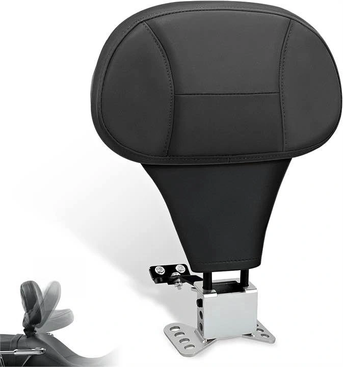 Detachable Plug-in Driver Backrest Pad / Mounting Kit for Harley