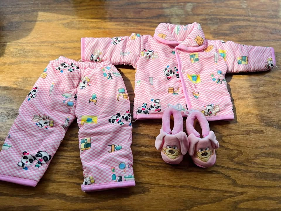 Baby winter quilted outwear set size 6M