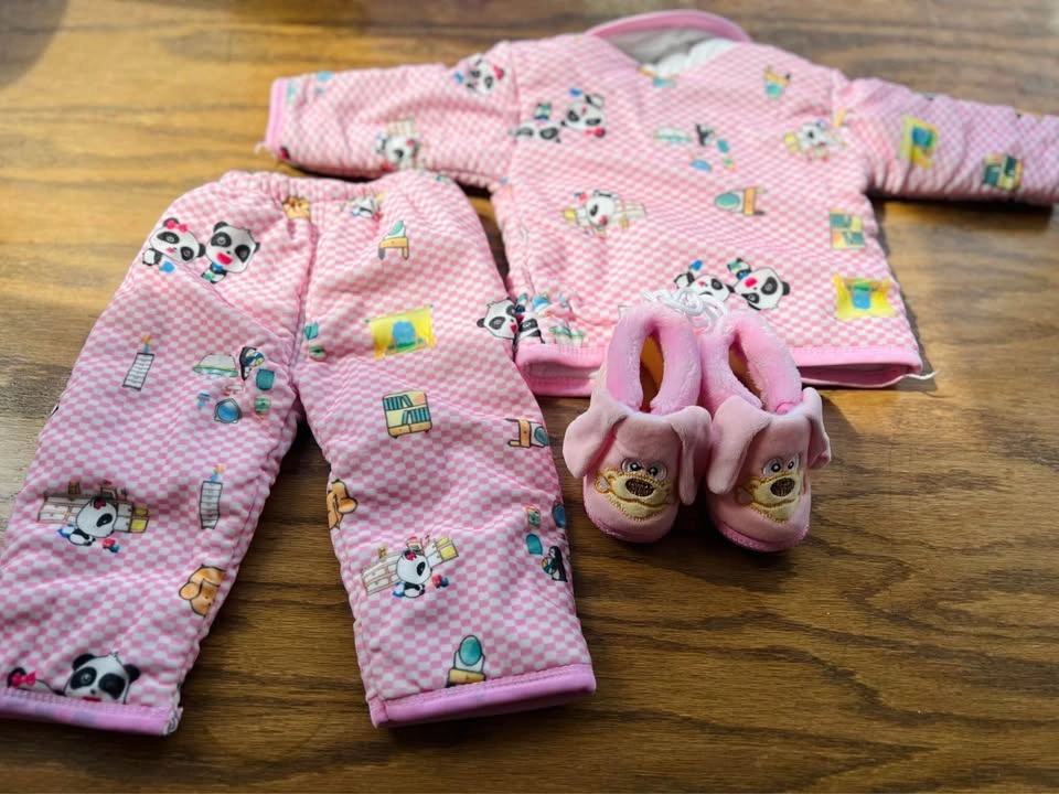 Baby winter quilted outwear set size 6M - photo 2