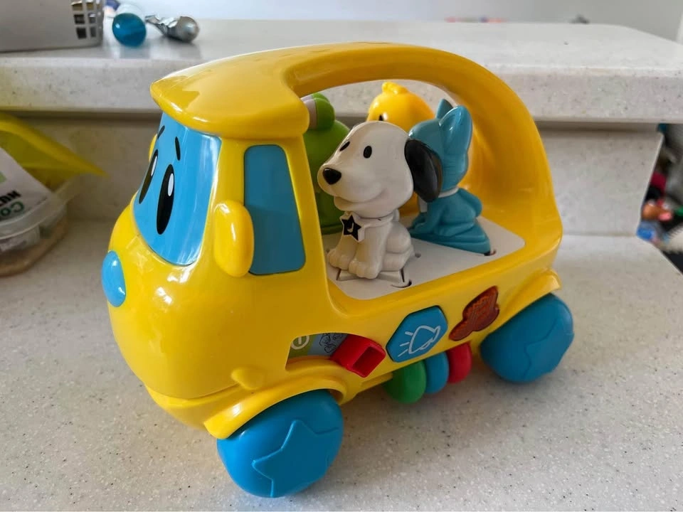 Learning school bus toy with light and sound - photo 2
