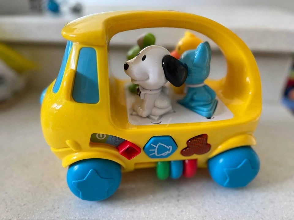 Learning school bus toy with light and sound - photo 3