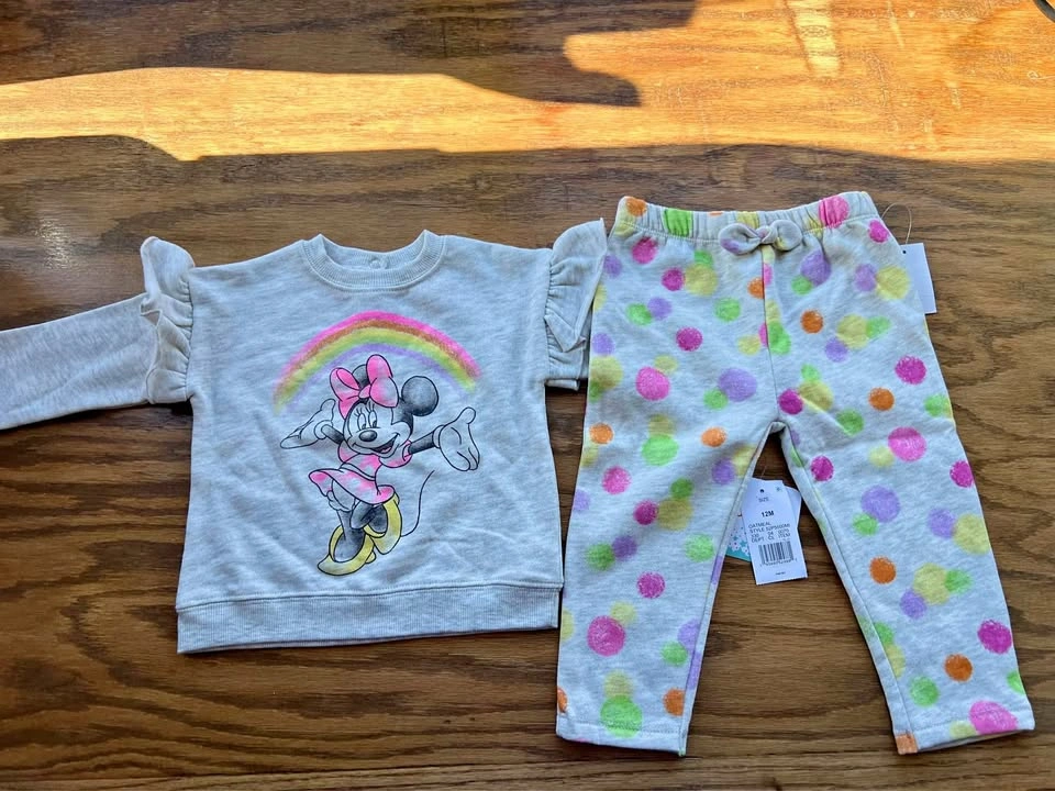 Disney Minnie Mouse Outfit for Girls - Size 12 Months
