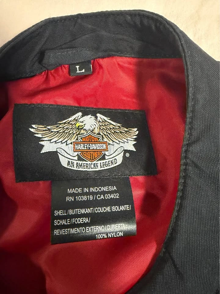 Women’s Harley-Davidson Riding Jacket - Red Wing Embroidery - Si - photo 3