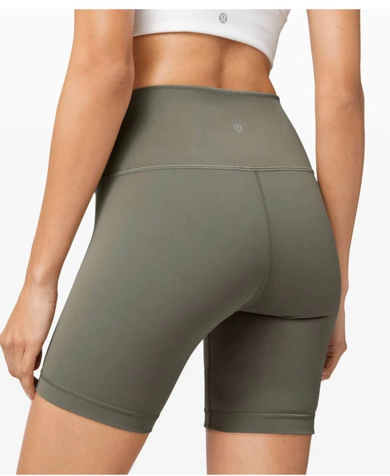 Lululemon Wonder Train High-Rise Short 6” – Grey Sage – Size 6 - photo 2