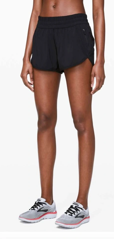 Lululemon Tracker Short V 4” Black Size 4 - photo 2