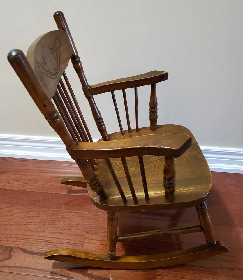 Vintage Child's Rocking Chair (Heirloom) - photo 2