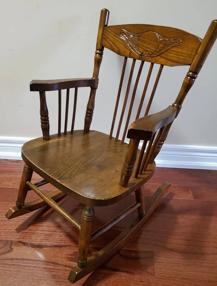 Vintage Child's Rocking Chair (Heirloom) - photo 4