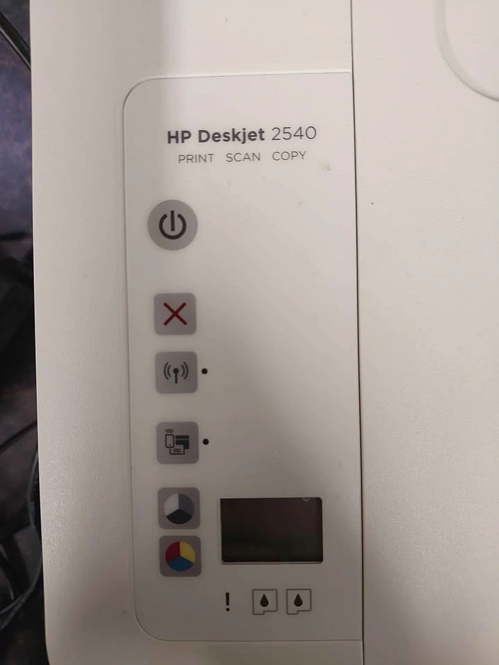 HP Deskjet 2540 All-In-One Printer - photo 2