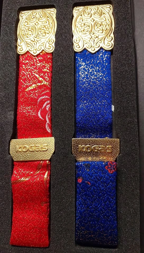 Vintage Korean Silk Bookmark, Kawa Korea Gift Set - photo 2