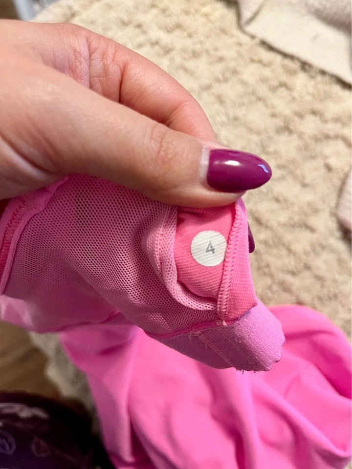 2-FOR-1 Lululemon Neon Pink Power Y Tank + Bonus Top - Size 4 - photo 5